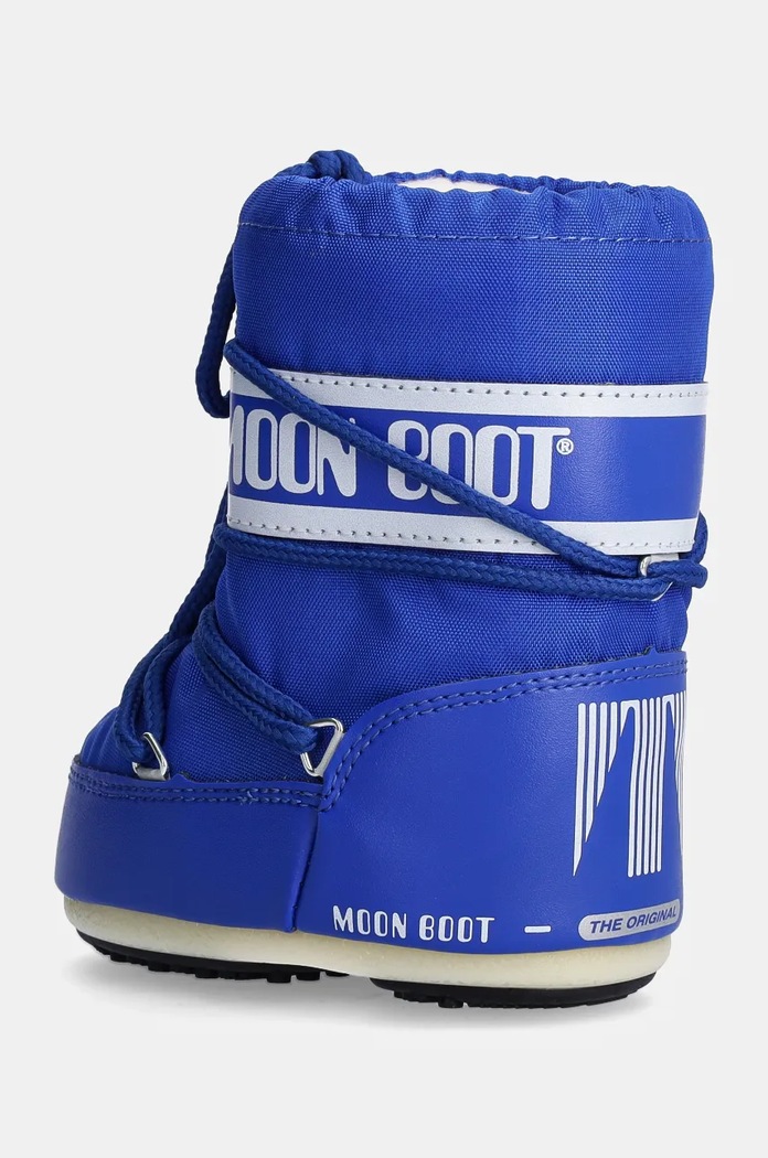 CHLAPEC Dětské sněhule Moon Boot ICON MINI NYLON 80D1400430 modrá