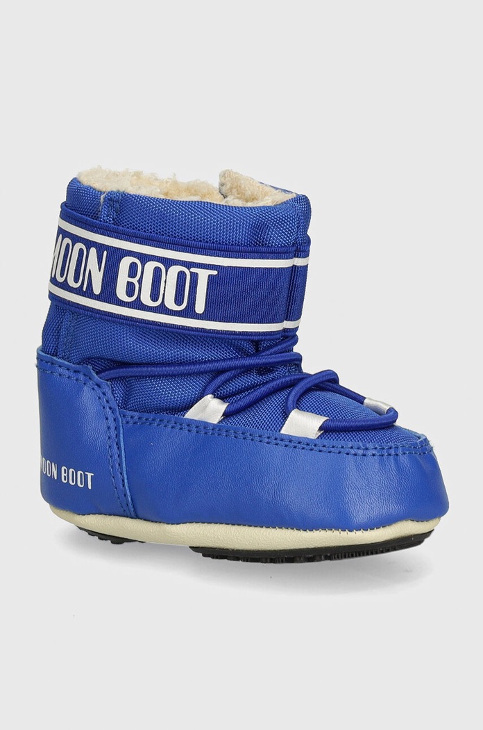Παιδικές μπότες χιονιού Moon Boot CRIB NYLON συνθετικό μπλε 80D3401020