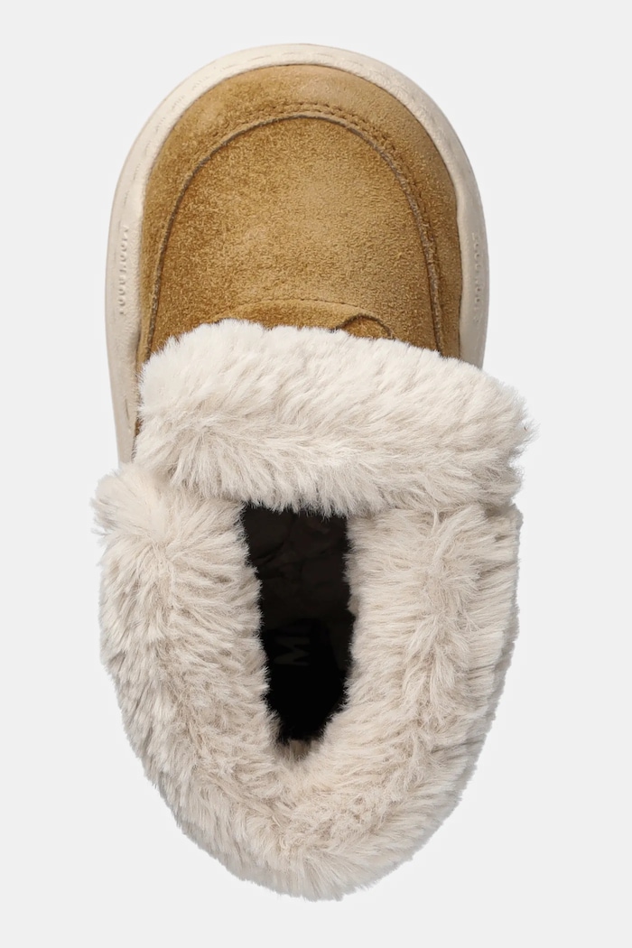 Detské snehule Moon Boot JR PARK STRAP BOOT SUEDE hnedá 80D3440040.27.34