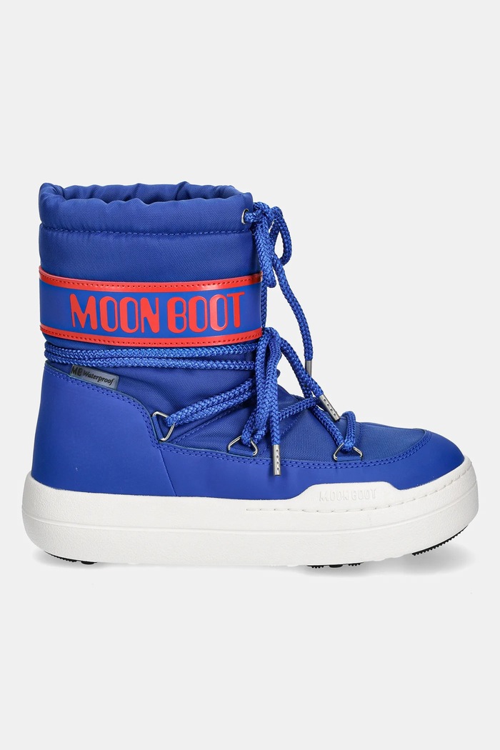 Moon Boot śniegowce dziecięce JR PARK BOOT 80D3440020.35.38 niebieski AA00