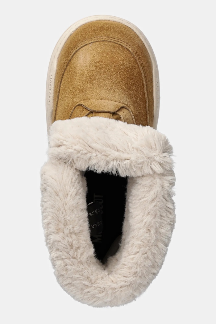 Παιδικές μπότες χιονιού Moon Boot JR PARK STRAP BOOT SUEDE καφέ 80D3440040.35.38