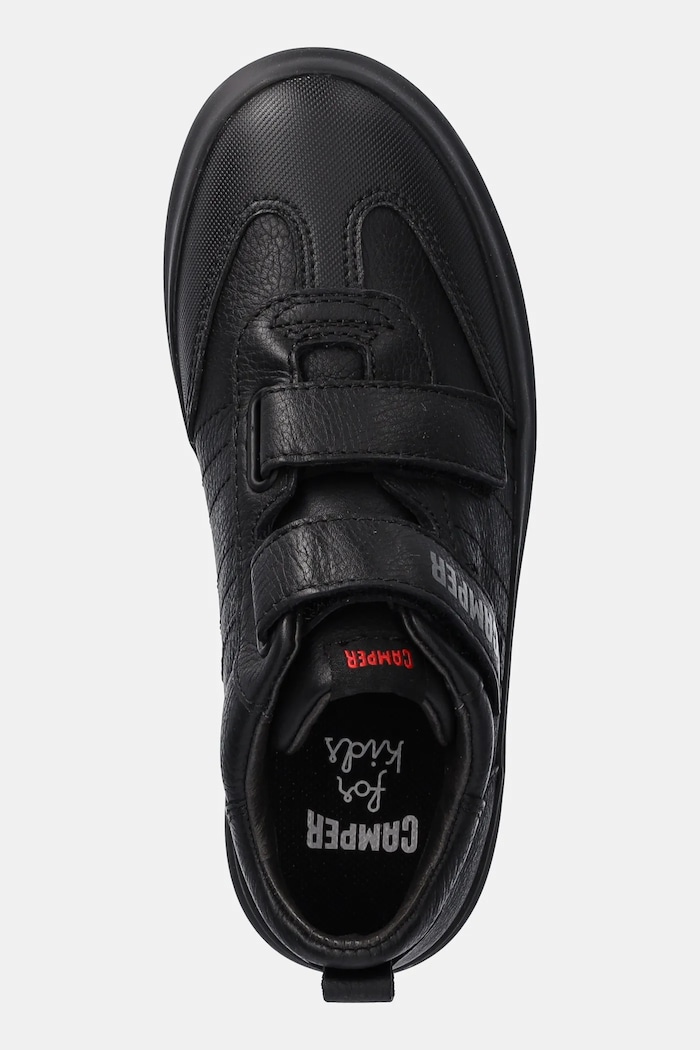 Camper sneakersy skórzane dziecięce Pursuit czarny K900197