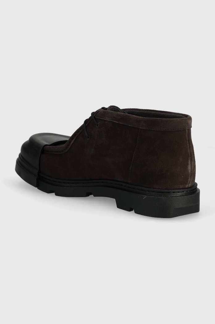 Încălțăminte Camper pantofi de piele intoarsa Junction K300475.001 maro