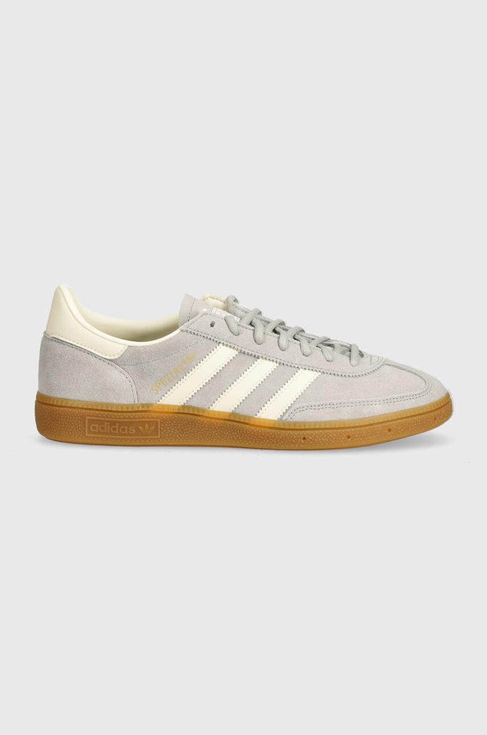 Велурени маратонки adidas Originals Hanball Spezial IF7086 сив SS25