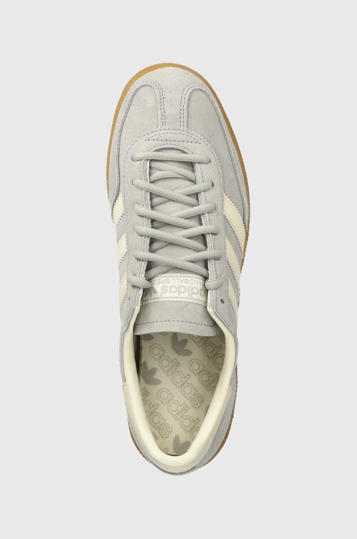 Велурени маратонки adidas Originals Hanball Spezial сив IF7086