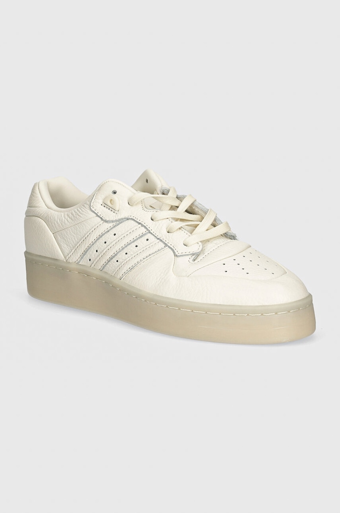 adidas Originals sneakersy skórzane Rivalry Low niska biały IF7184