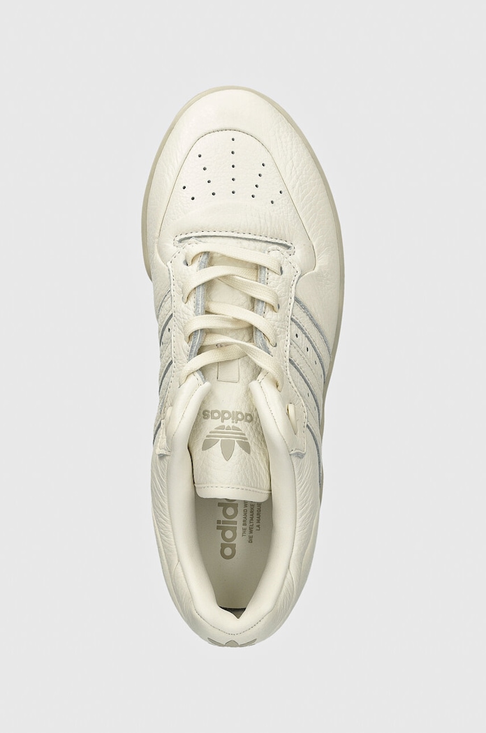 adidas Originals sneakersy skórzane Rivalry Low biały IF7184