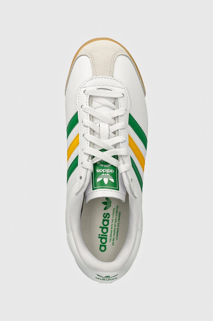 adidas Originals sneakers din piele Kick 74 alb IF9511