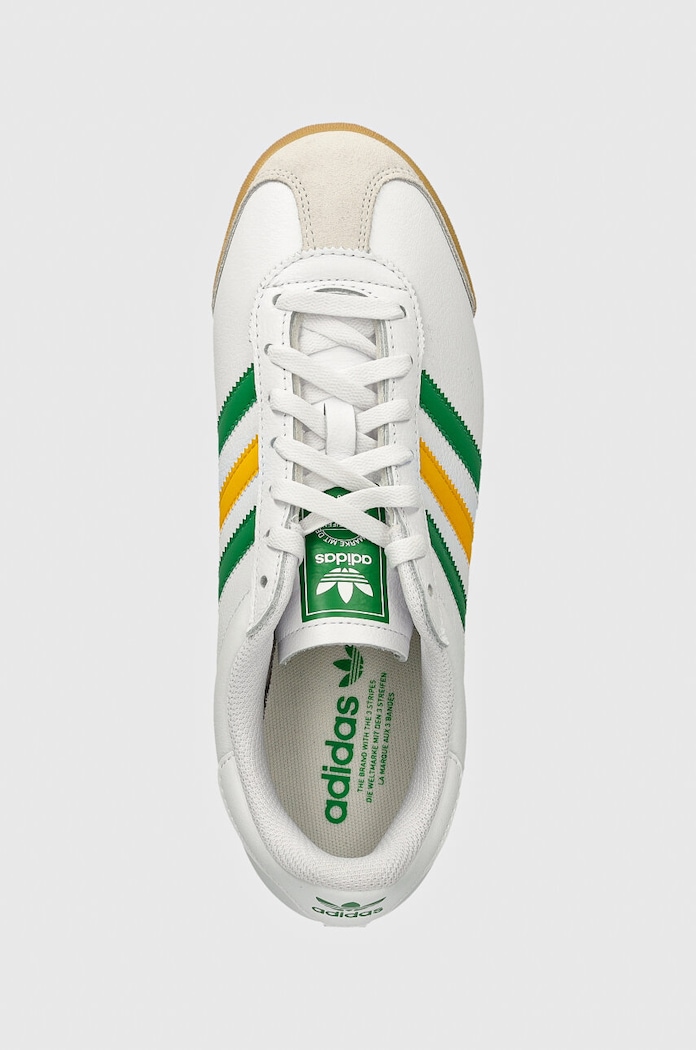 adidas Originals sneakers din piele Kick 74 alb IF9511