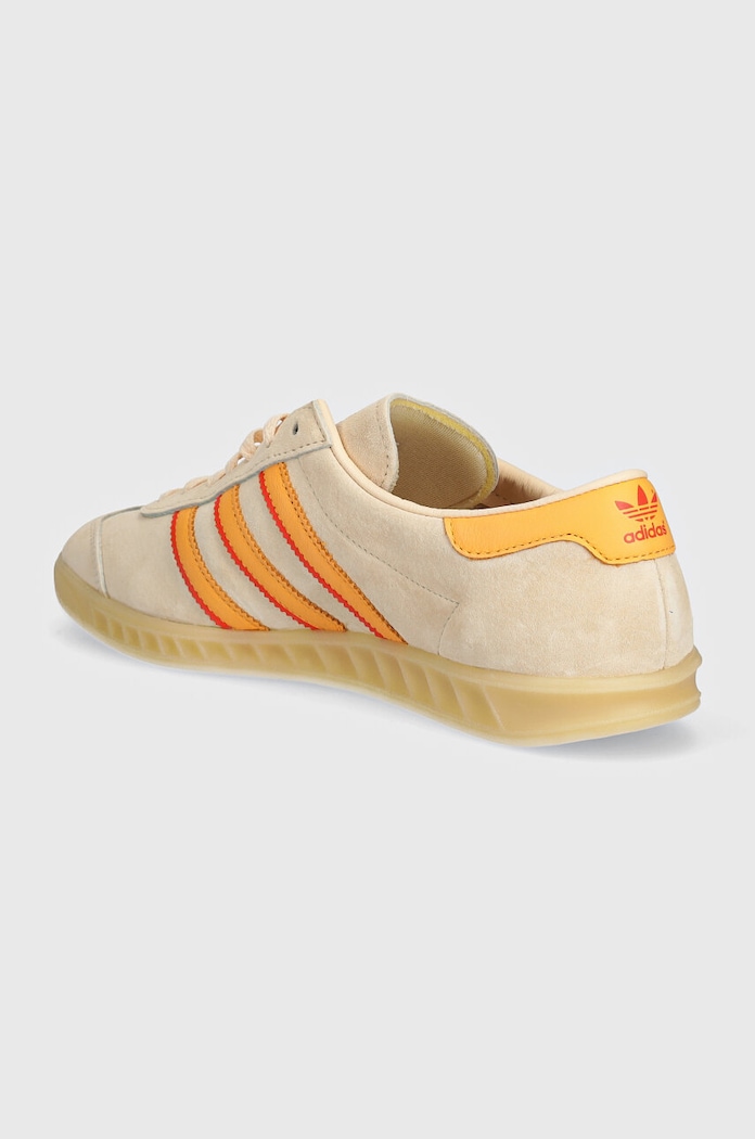 Обувь Кожаные кроссовки adidas Originals Hamburg 24 IG2109 бежевый