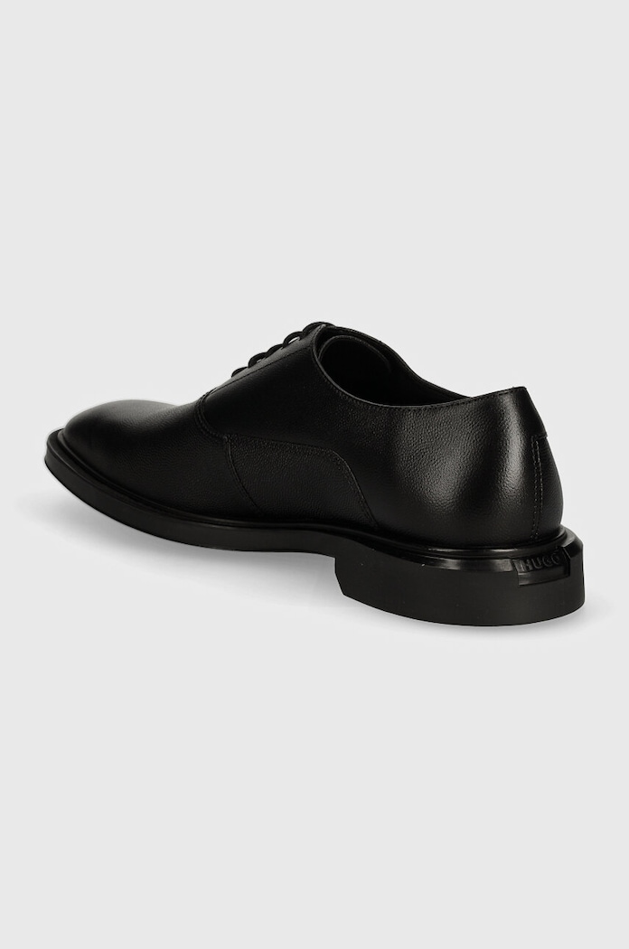 Obuwie HUGO półbuty skórzane Gryff 50522975.001 czarny
