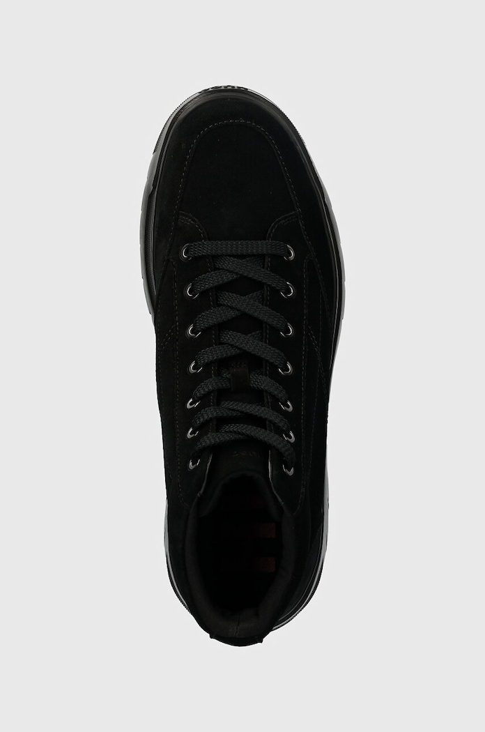 HUGO buty zamszowe Urian czarny 50522959.001