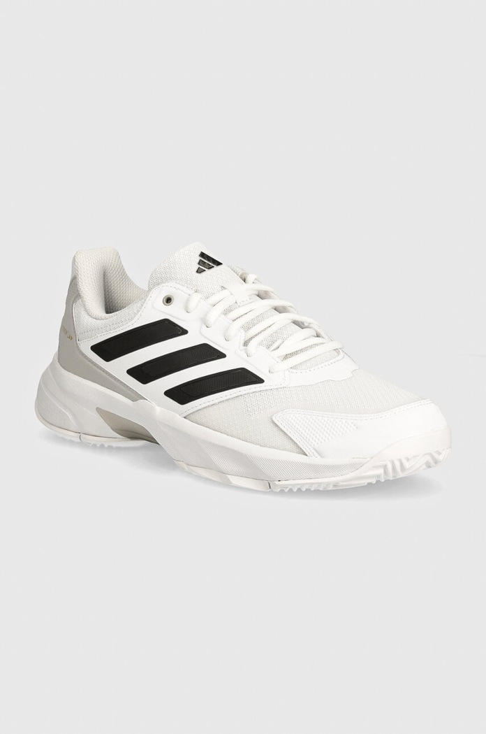 Tréninkové boty adidas Performance CourtJam Control 3 textilní bílá IF7888