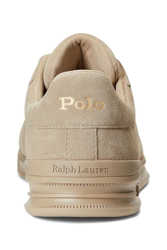 Polo Ralph Lauren sneakersy zamszowe Hrt Ct II beżowy 809877601001.250