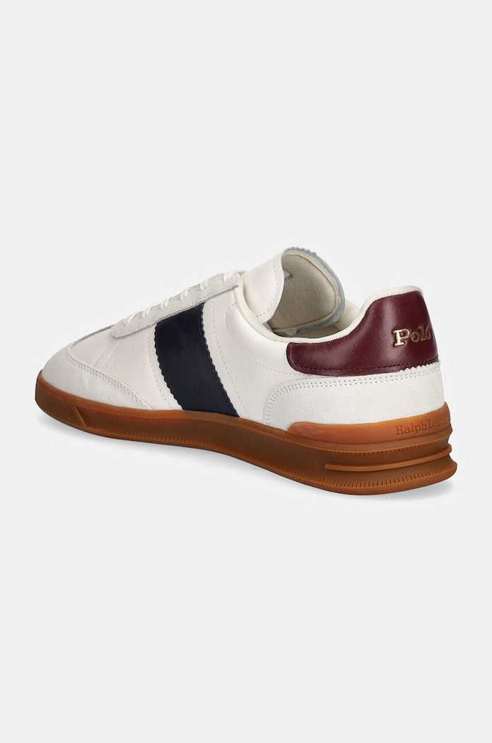 Obuv Kožené tenisky Polo Ralph Lauren Hrt Aera Pp 809954902001.100 biela