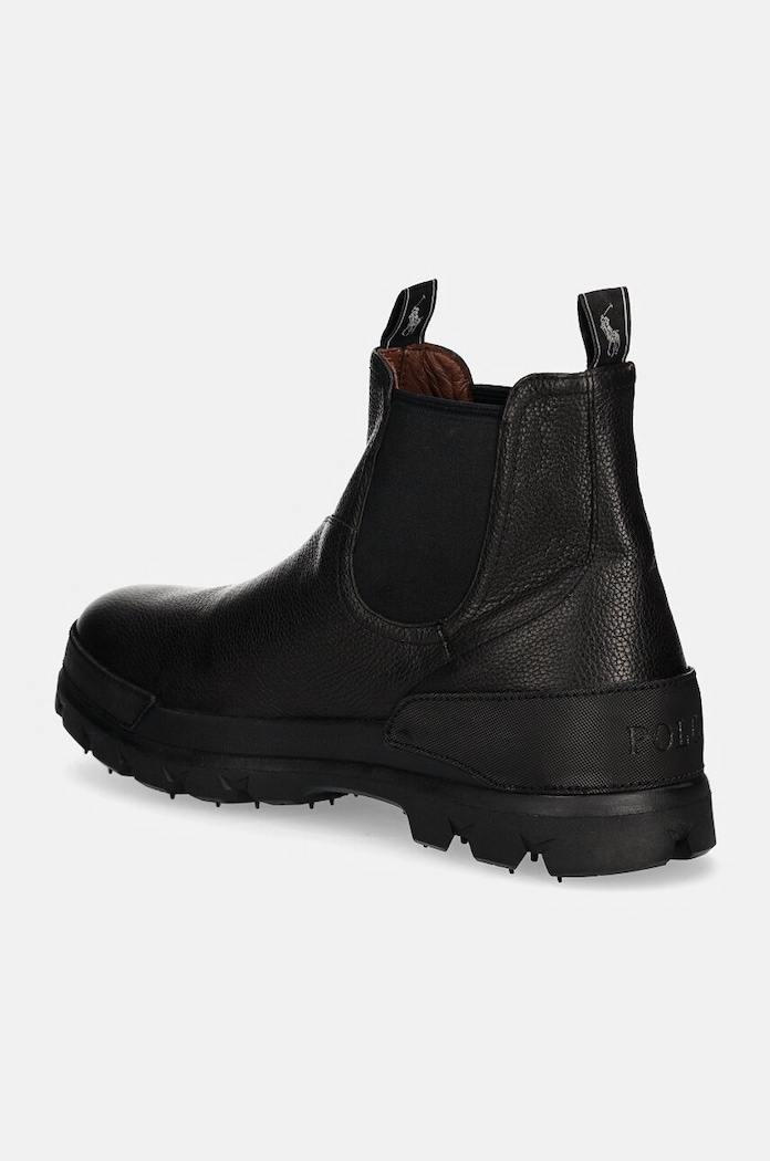 Обувки Polo Ralph Lauren Кожени боти челси Polo Ralph Lauren Oslo Chelsea 812845457001.001 черен
