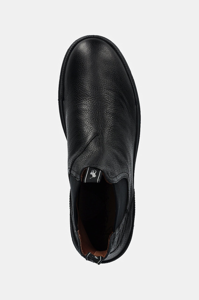 Кожени боти челси Polo Ralph Lauren Oslo Chelsea Polo Ralph Lauren 812845457001.001 черен