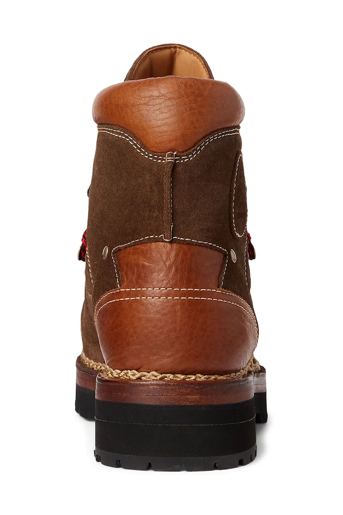 Shoes Polo Ralph Lauren leather winter boots Alpine Boot 812845751002.200 brown