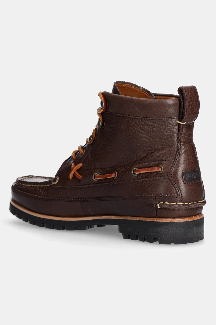 Obuwie Polo Ralph Lauren trapery skórzane Ranger Mid 812945851001.200 brązowy