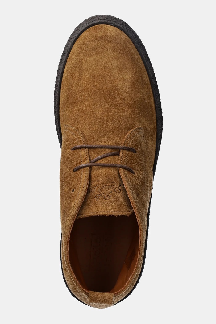 Boty Semišové boty Polo Ralph Lauren Aldis Chukka 812958779001.270 hnědá