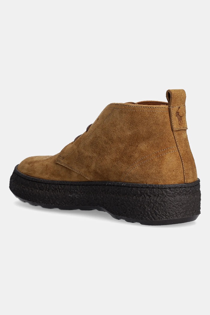 Semišové boty Polo Ralph Lauren Aldis Chukka 812958779001.270 hnědá