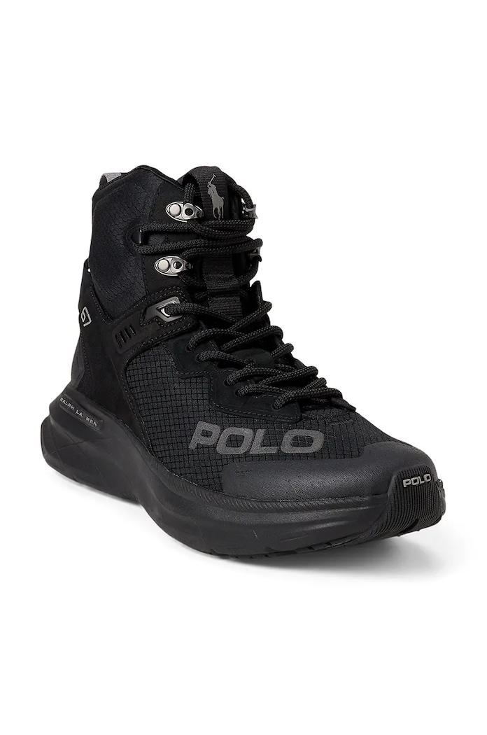 Polo Ralph Lauren buty wysokie Crt Blade Md 809945261001.001 czarny AW24