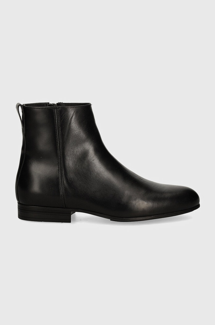 Kožená obuv Calvin Klein HM0HM01501 HM0HM01501 čierna AW24