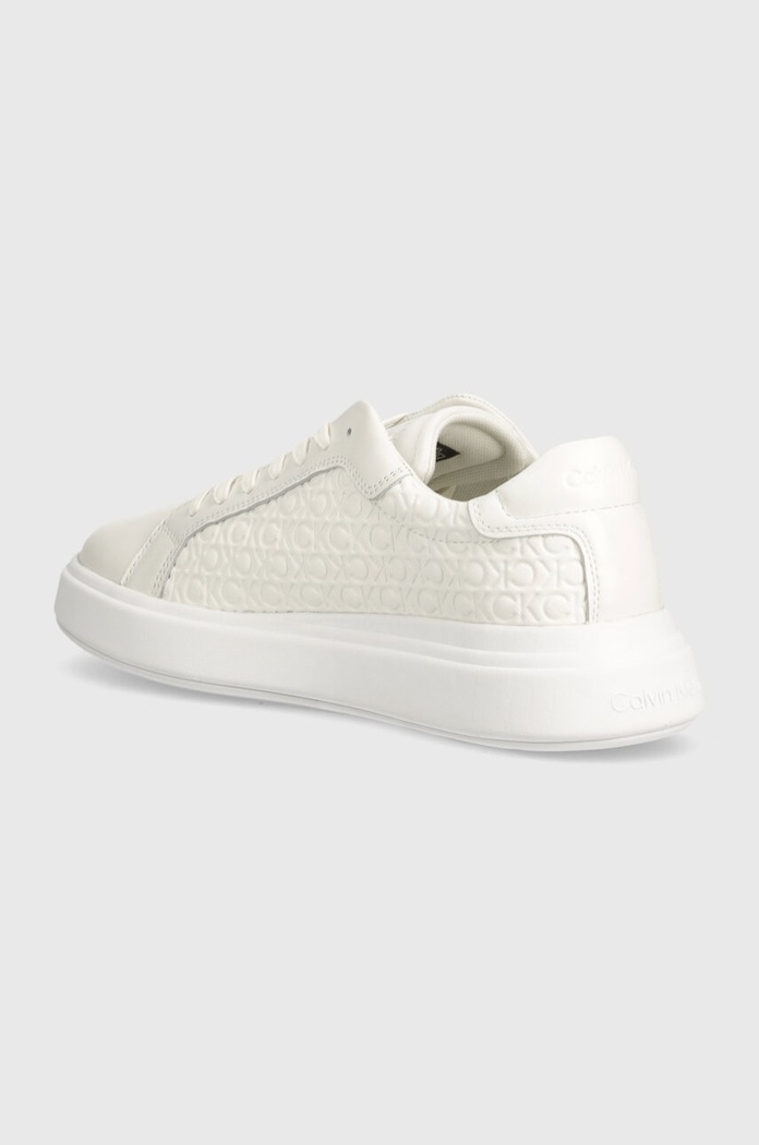 Παπούτσια Δερμάτινα sneakers Calvin Klein HM0HM01498 HM0HM01498 λευκό