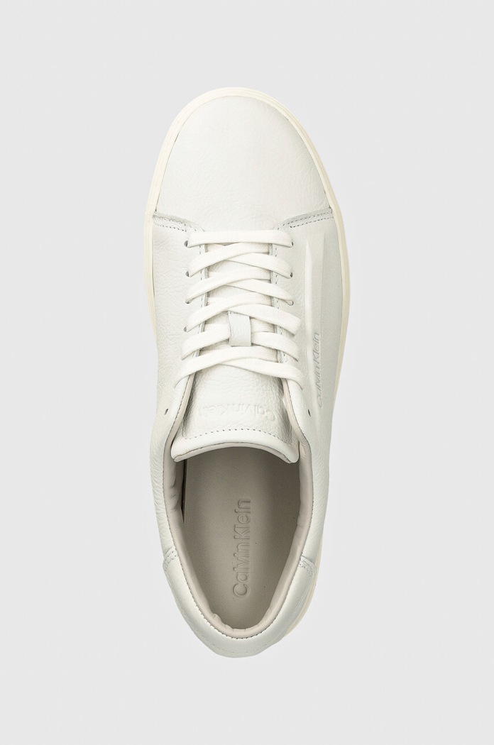 Δερμάτινα sneakers Calvin Klein HM0HM01516 λευκό HM0HM01516