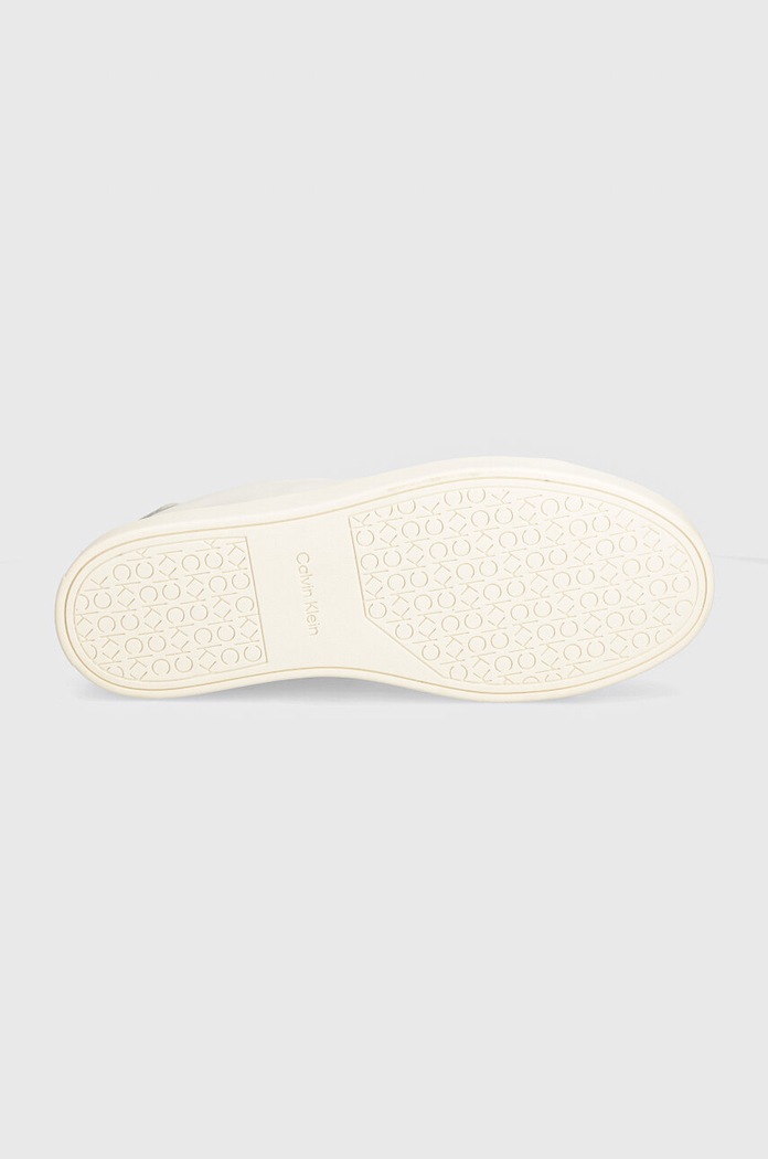 Δερμάτινα sneakers Calvin Klein HM0HM01516 HM0HM01516 λευκό