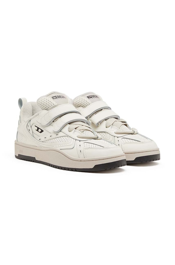 Δερμάτινα sneakers Diesel S-Ukiyo Skt Y03407.P6903.T1001 λευκό AW24