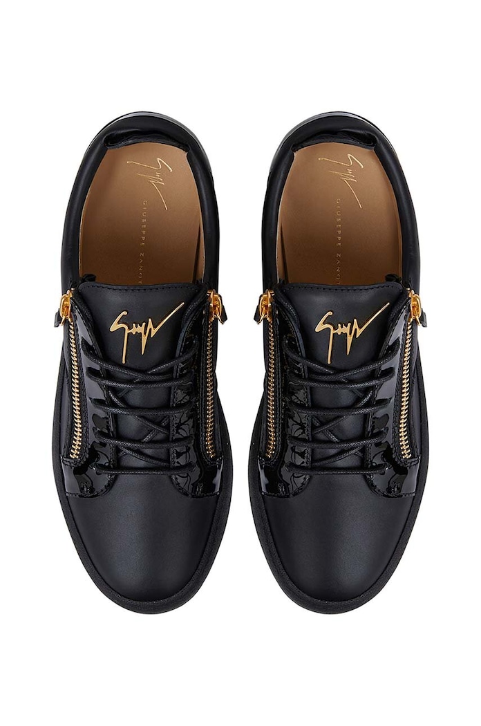 Kožené tenisky Giuseppe Zanotti May London černá RU00010.003