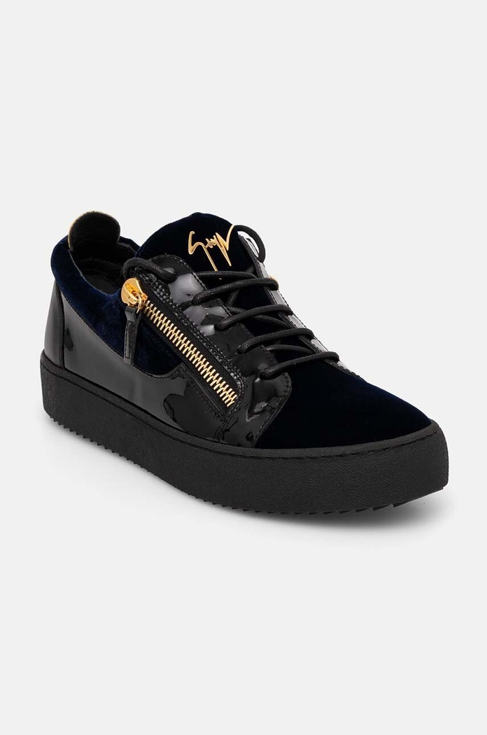 Tenisky Giuseppe Zanotti May London přírodní kůže černá RU00092.001
