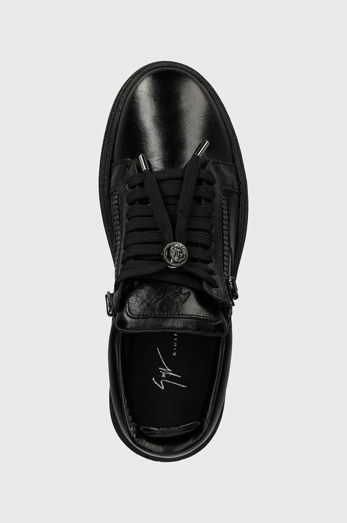 Kožne tenisice Giuseppe Zanotti GZ crna RU40019.003