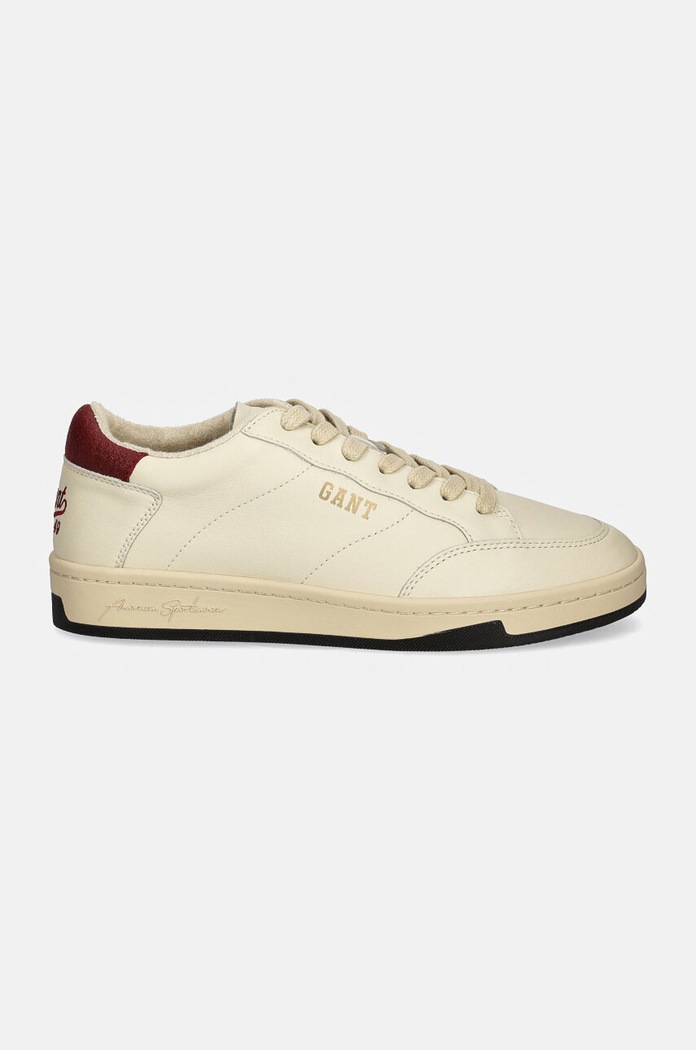 Kožené tenisky Gant Prepus 29631682.G192 béžová AW24