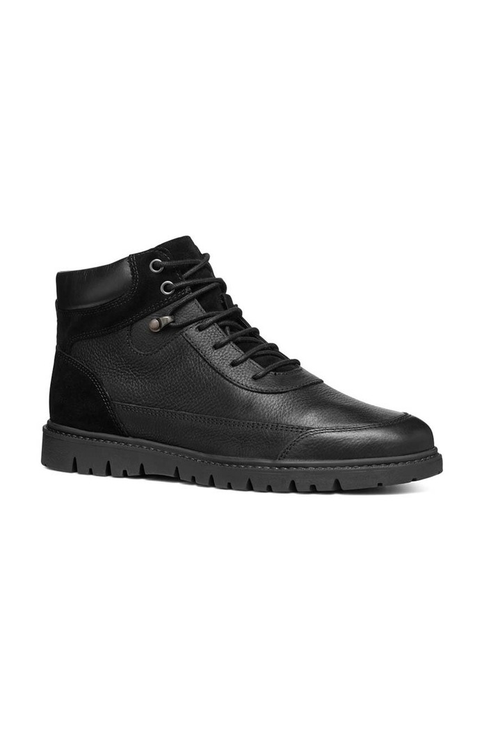 Geox buty skórzane U GHIACCIAIO U46DGA.04622.C9999 czarny AW24