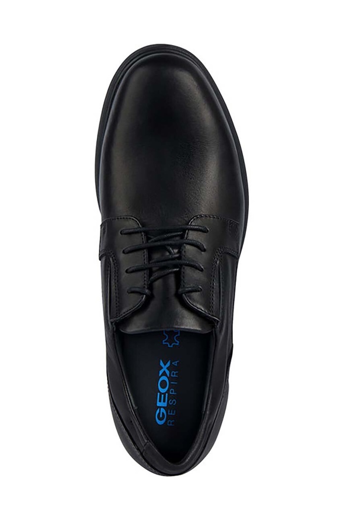 Geox półbuty skórzane U SPHERICA EC11 U35EFA.00043.C9999 czarny