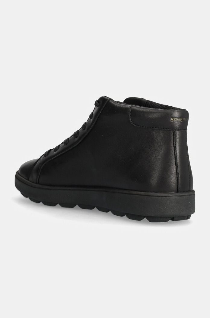 Obuwie Geox sneakersy skórzane U SPHERICA ECUB-1 U46GPA.00085.C9999 czarny