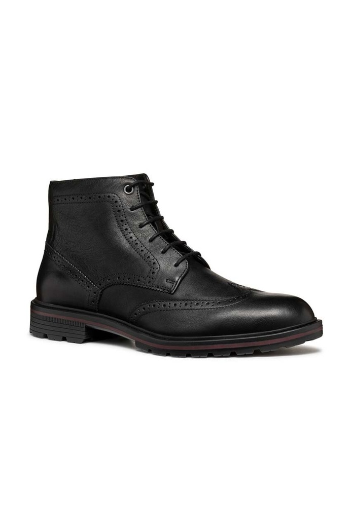 Geox ghete de piele U WALK PLEASURE C U46HAB.00064.C9999 negru AW24