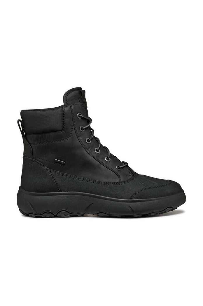 Geox buty wysokie U NEBULA + GRIP B AB skóra licowa czarny U46HFC.0FFBC.C9999