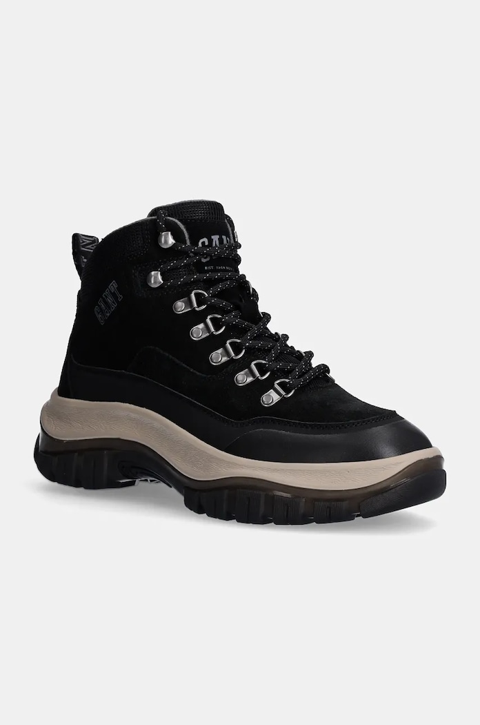 Gant buty Hillark skóra zamszowa czarny 29643744.G00