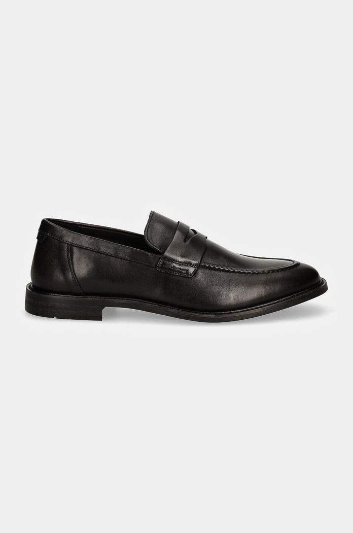 Gant mokasyny skórzane Lozham 29671746.G00 czarny AW24