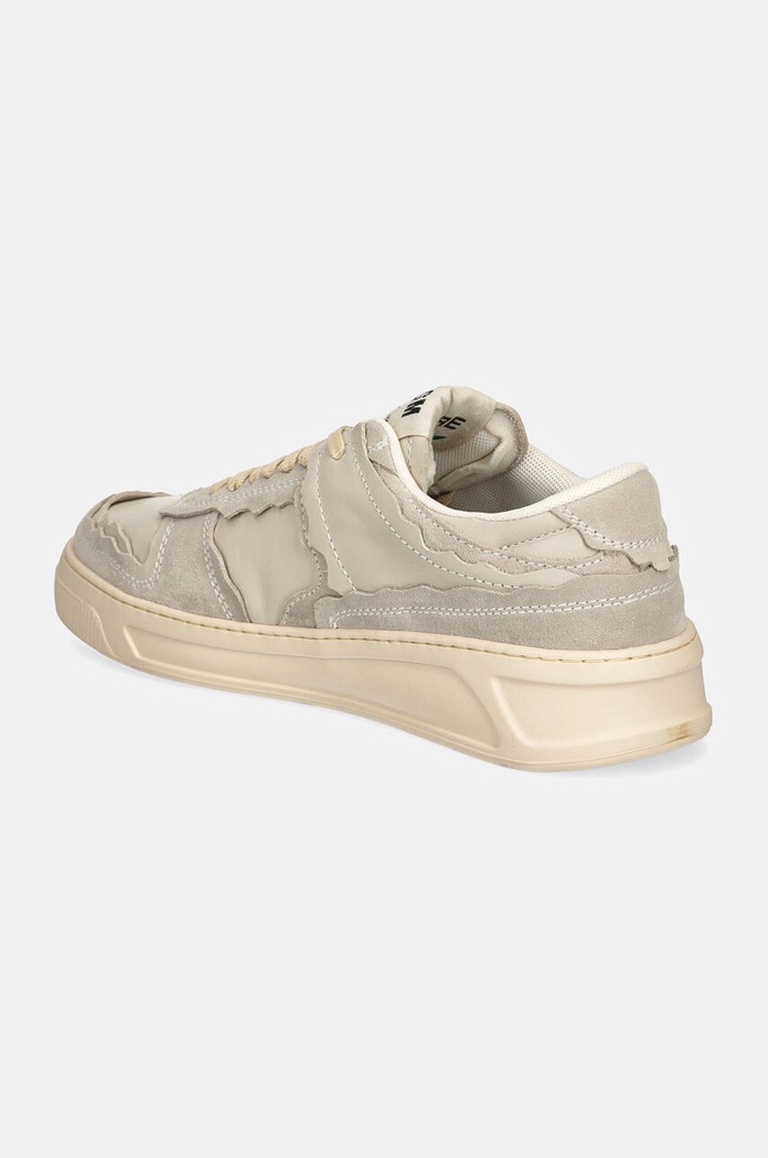 Obuv Kožené tenisky MSGM 3740MS172.915.01 sivá