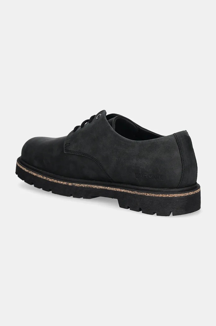 Obuv Nubukové topánky Birkenstock Highwood Lace Low 1028173 čierna