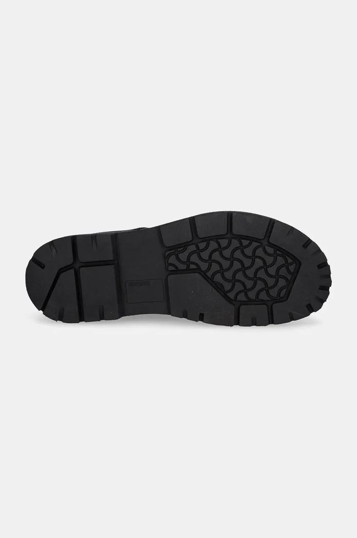 Nubukové topánky Birkenstock Highwood Lace Low 1028173 čierna