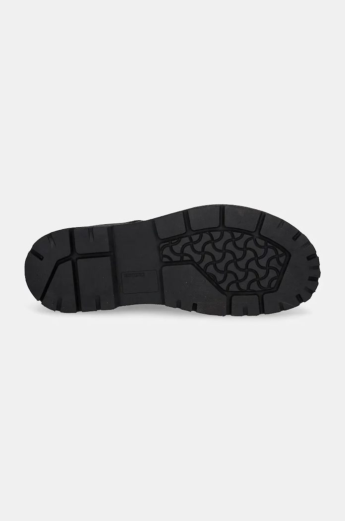 Nubukové topánky Birkenstock Highwood Lace Low 1028173 čierna