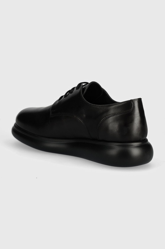 Obuv Kožené poltopánky Karl Lagerfeld GRANBY KL22330.00X čierna