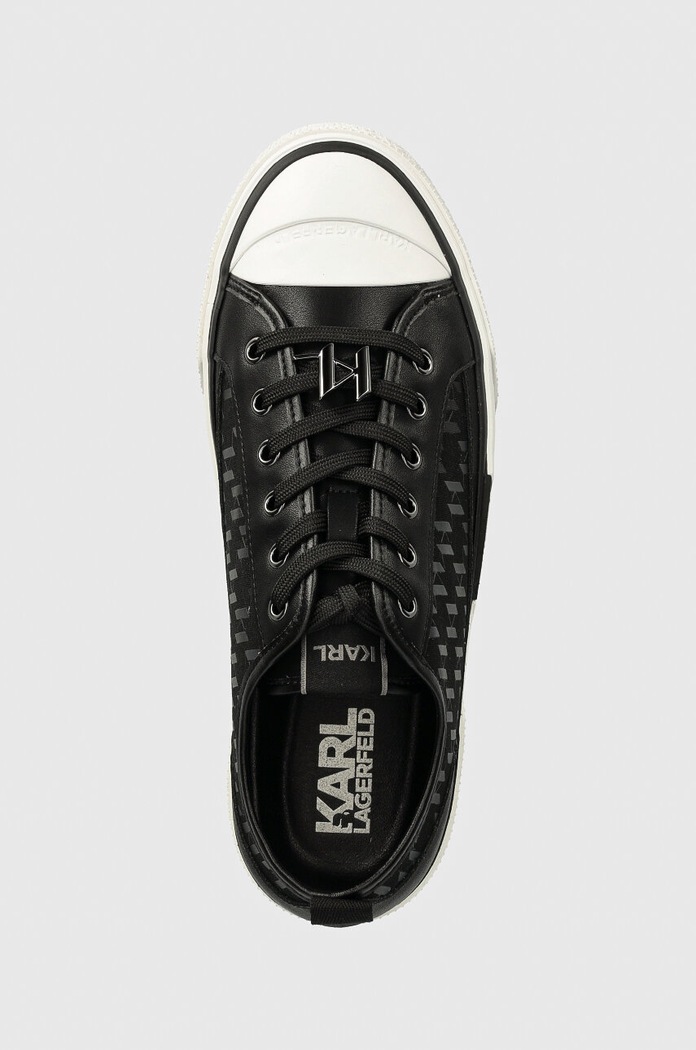 Karl Lagerfeld tenisówki KAMPUS czarny KL50424.H07