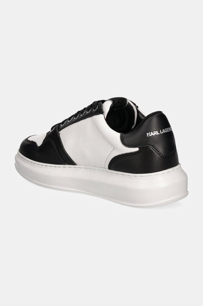 Παπούτσια Δερμάτινα sneakers Karl Lagerfeld KAPRI MENS KL52537R.001 μαύρο