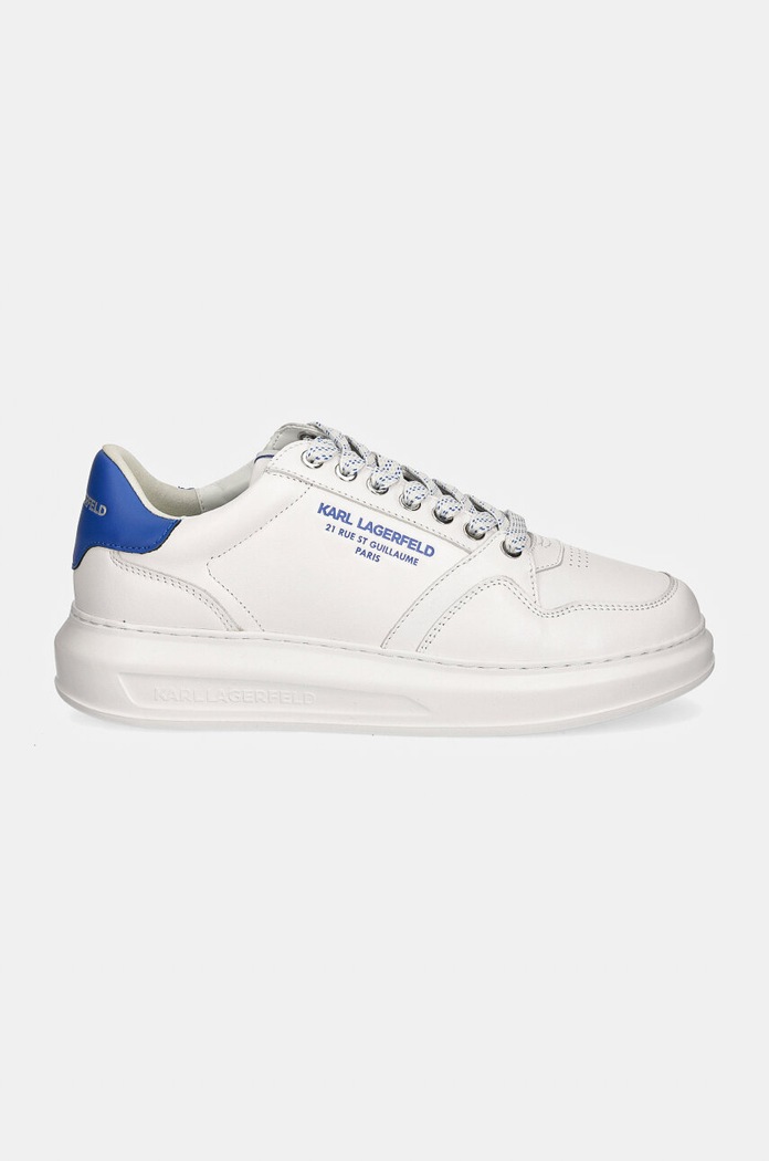 Karl Lagerfeld sneakersy skórzane KAPRI MENS KL52537R.01B biały NC24